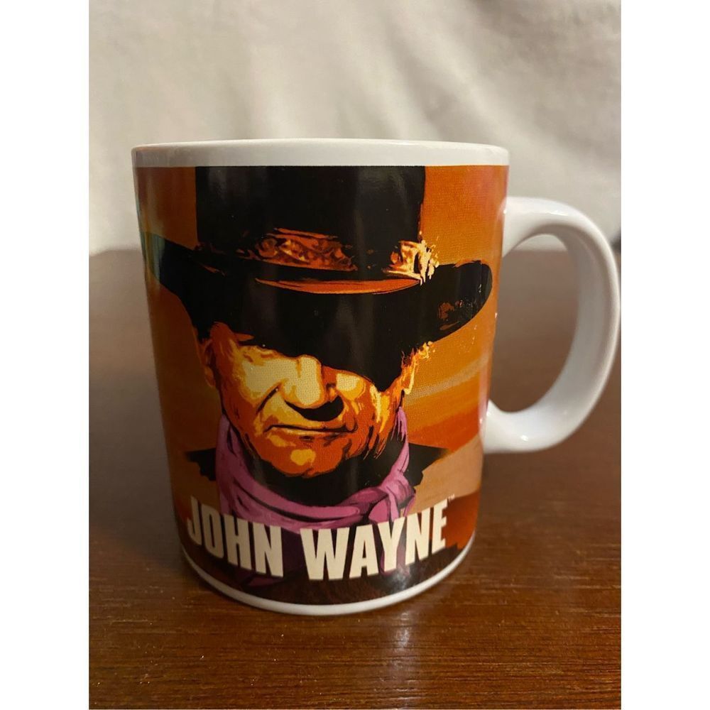 John Wayne coffee cup